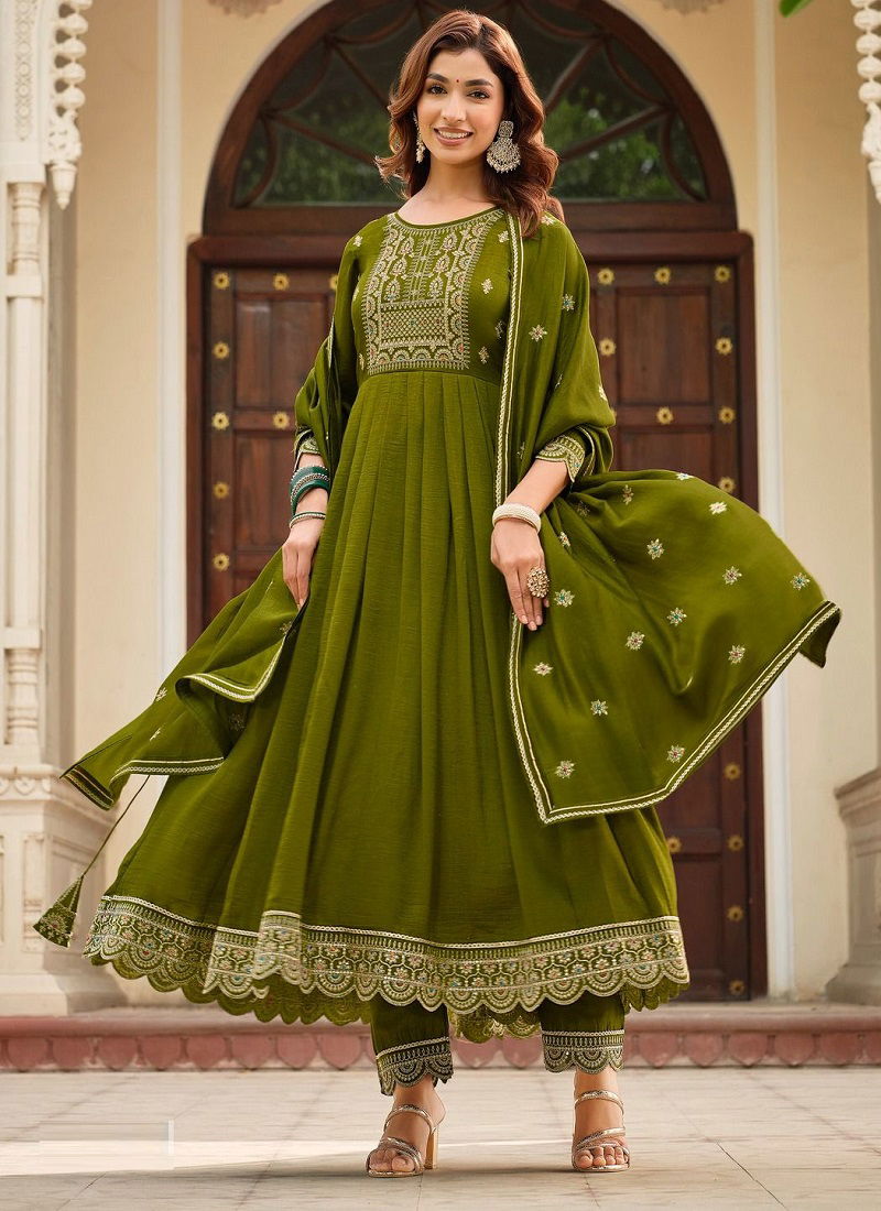 Kalyani By Rangoon Anarkali Readymade Suits Catalog